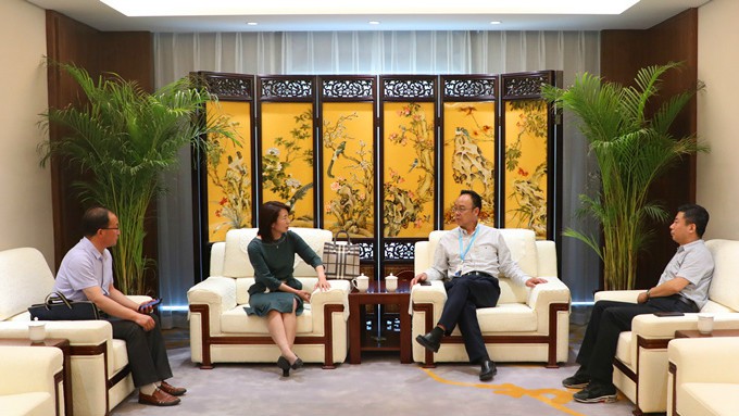 定西市委常委、宣傳部長陳月芳一行 到集團(tuán)公司推介洽談合作項目