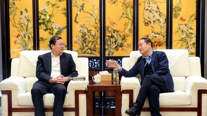 中國銀行甘肅省分行黨委書記、行長王峰一行到訪甘肅文旅集團