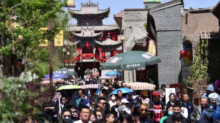集團要聞丨甘肅文旅集團各景區“五一”假期人氣爆棚，累計接待游客50余萬人次